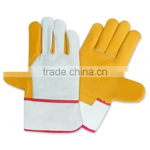 Cow Grain Leather Gloves thumbnail-3