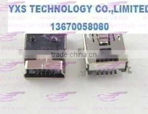 USB 4Pin Short Body Welding Type Lie Put Male Head Connector thumbnail-1