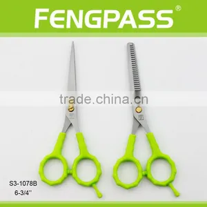 S3-1078B 6-3/4" Inch 2CR13 Stainless Steel With PP Handle Salon Hair Thinning Scissors For Hairdresser thumbnail-5