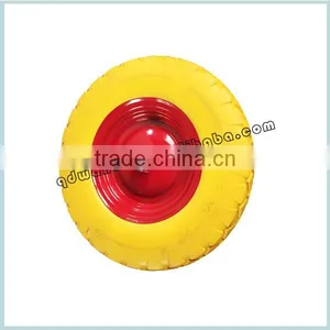 16 Inch PU Foam Filled 4.80/4.00-8 Wheel for Wheelbarrow thumbnail-3