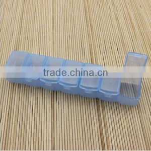 Custom 7 Compartment Plastic Pill Box,custom Seven Days Plastic Pill Box,custom 7 Compartment Seve Days Plastic Pill Box thumbnail-3