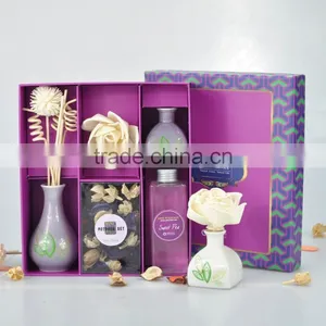 2015 Hot Fragrance Gift With Sola Flower Essential Glass Set thumbnail-3