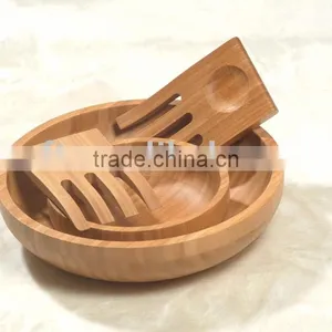 Bamboo Salad Bowl thumbnail-1