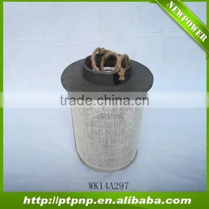 Decorative Wooden Candle Lantern for Outdoor and Indoor thumbnail-1