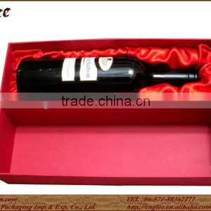 Cheap Cardboard Single Bottle Wine Box in High Quality thumbnail-3