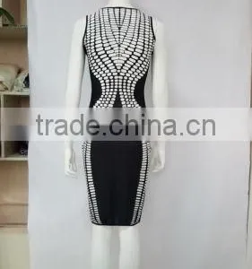 Women Summer Sleeveless Bodycon Cocktail Evening Party Short Mini Dress Fashion thumbnail-5