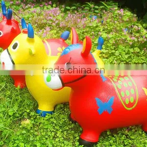 2016 SHUOYANG Pvc Milk Cow Jumping Toy Hopper Jumping Bouncy Animal for Sale thumbnail-1