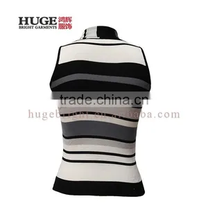 100% Silk Sleevesless Women'S V Neck Sweater Vest thumbnail-2