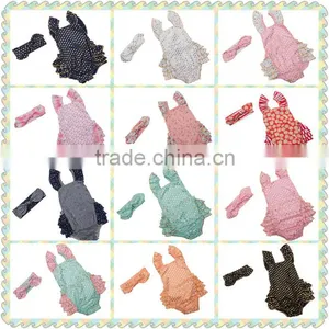 Summer Vintage Floral Baby Girl Romper Breathable Summer Style Cotton Baby Romper thumbnail-2