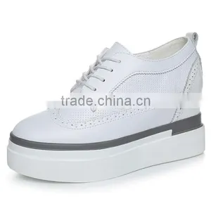 Zm35646a Latest Desigh White Shoes Women Hidden Heel Shoes thumbnail-5
