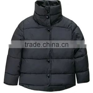 100% Polyester, Taffeta, Down Touch Padding Unisex Common Baby High Neck Jacket thumbnail-1