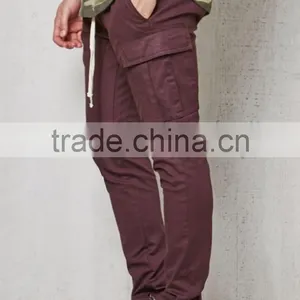 Drop Skinny Cargo Multi-pocket Mens Sweat Pants Slim Joggers thumbnail-3