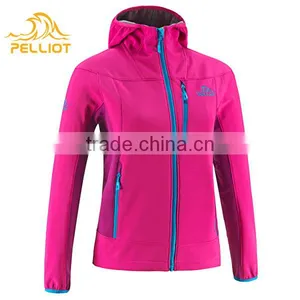 Softshell Jacket Women Waterproof Outdoor Garment thumbnail-3