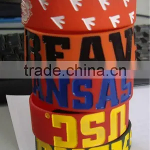 Hot Sale Custom Fashion Silicone Wristband thumbnail-1