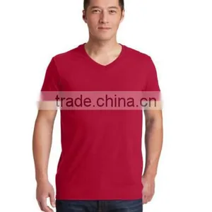 2016 Summer Promotion Plain Dyed O-neck Short Sleeve 160g 100%cotton Custom Elongated t Shirt thumbnail-5