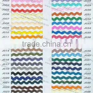 2016 Metallic Yarn Zig Zag Lace Trimming 003 thumbnail-1