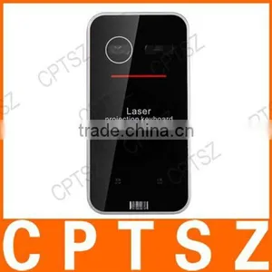 Ultra-Portable Virtual Projection Laser Keyboard Wireless Bluetooth 2.0 USB for HID Super Full Key for XP/vista/7/ 8/IOS/Iphone thumbnail-1