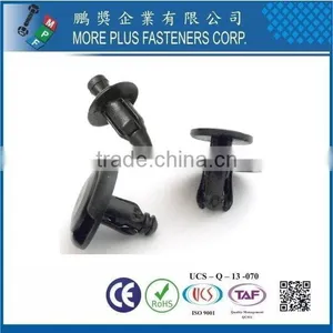Taiwan Stainless Steel PC N66 Natural Black Nylon Plastic Rivet Plastic Push Rivets Plastic Snap Rivets thumbnail-2
