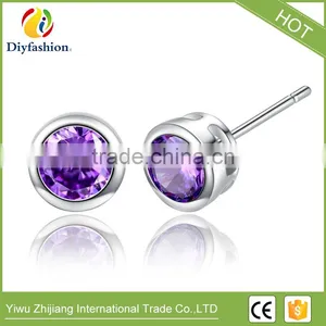 Wholesale Earrings Cubic Zirconia Earrings Fancy Earrings For Party Girls thumbnail-2