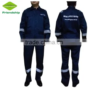 Safety Coverall 65%Cotton And 35%Polyester European Coverall Workwear thumbnail-5