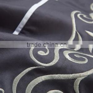 Embroider Hotel Bedding Set Satin, Bedsheets Bedding Set in Guangzhou thumbnail-4