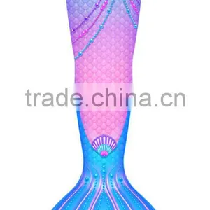 Custom High Quality Kids Swimwear Mermaid Tail thumbnail-4