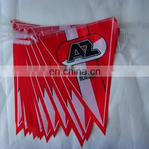 Eco-friendly Promotion Printed PE/paper Customized Pennant String Flag/Bunting Flag From Wenzhou Fly thumbnail-6