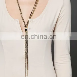 CHEFON Henley Pattern Elegant Long Style Dresses Sale thumbnail-3