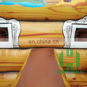 Super Interactive Big Inflatable Bouncer With Pull Rope for Team Sports thumbnail-5