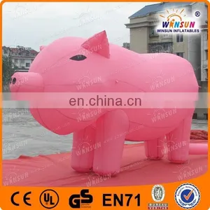 Aviav Pink Advertising Inflatable Pig Toys for Kids thumbnail-1
