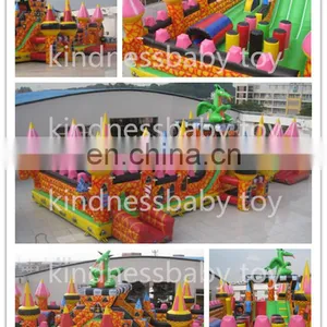 Hot Sale Amusement Park Kids Inflatable Park , Inflatable Fun City , Inflatable Park thumbnail-2