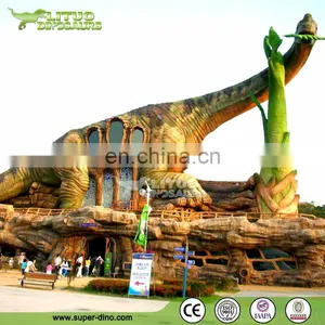Customize Giant Fiberglass Dinosaur Statue Restaurant thumbnail-1