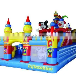 Giant Inflatable Fun City Amusement,inflatable Castle Playground thumbnail-1