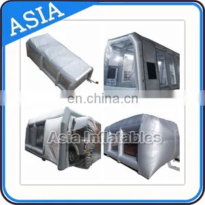 Folding Spray Bake Inflatable Bus Paint Booth Used With Water Curtain thumbnail-1