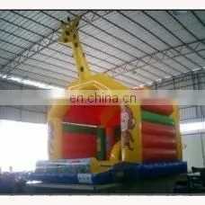 Inflatable Giraffe Bouncer House/bouncer Castle/Inflatable Jumper Slide/moonwalk/playground/amusement Park/inflatable Game/toy thumbnail-1
