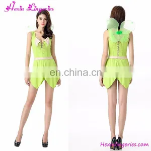 Fancy Dress Sexy Green Costumes Adults Fairy thumbnail-1