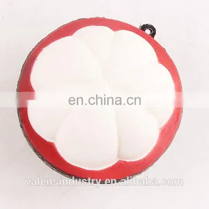 OEM Wholesale Stress Release Soft PU Japan Squishy Kawaii Slow Rising Fruit Mangosteen Foam Toys Factory Supplier thumbnail-2