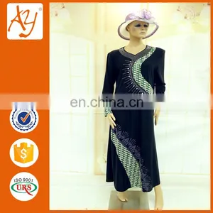 2016 Simple Kaftan Designer Muslim Abaya Dress thumbnail-5