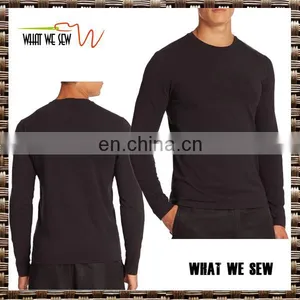 Combed Cotton Men T-shirt Modal and Cotton Blank T-shirts thumbnail-1