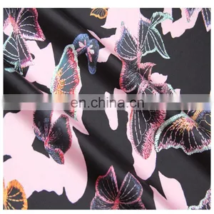 Wholesale Custom-Made Printed 60*60 90*88 Rayon Plain Fabric For Garment thumbnail-6