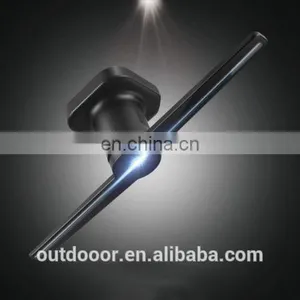 New Products Factory Wifi in Stock Hologram Led Fan Interactive Projector 3d Holographic Display 3d Hologram Advertising Fan thumbnail-3
