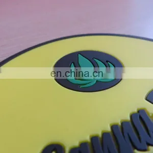 Personalized Cheap Soft Pvc Non-slip Round Drink Beer Mat Coaster thumbnail-6
