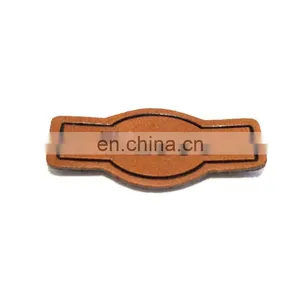 Customized Leather Clothing Labels Leather Patches, Leather Labels With Customized Jeans Leather Patch thumbnail-3