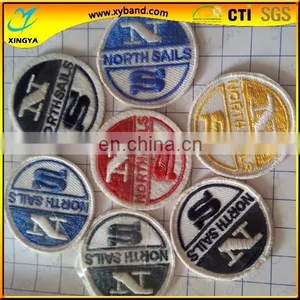 Colorful Round Embroidery Team Badges thumbnail-1