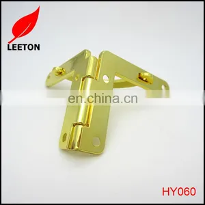 China Manufacturer Zinc Alloy Gold Quadrant Hinge for Wooden Box thumbnail-5