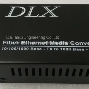 HD IP Camera to Fiber Converter Gigabit Ethernet Fiber Optic Transmitter and Receiver Single Port Fiber Media Converter thumbnail-1