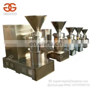 Small Pepper Sauce Processing Date Paste Grinding Lotus China Grinder Coconut Peanut Butter Making Cocoa Butter Melting Machine thumbnail-6