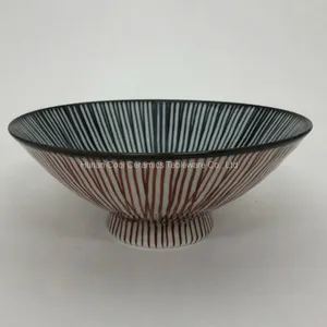 Quality Cheap Hand Painted Mini Noodle Ceramic Bowl Made in China thumbnail-1