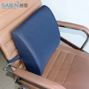 Lumbar Pillow With Adjustable Strap for Car Office Chair Support Back Rest Cushion thumbnail-1