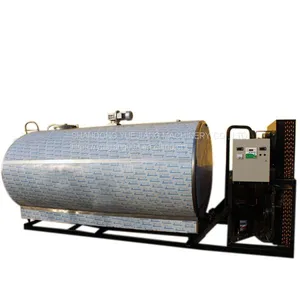 Hot Best Sale Industrial Bulk Refrigerated Small Vertical Milk Cooling Tank Price thumbnail-1